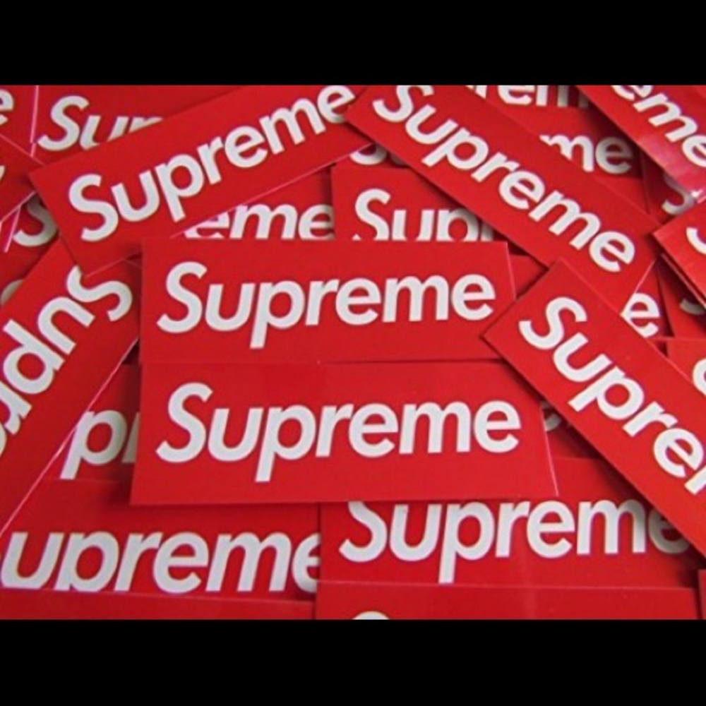 50 Supreme Stickers